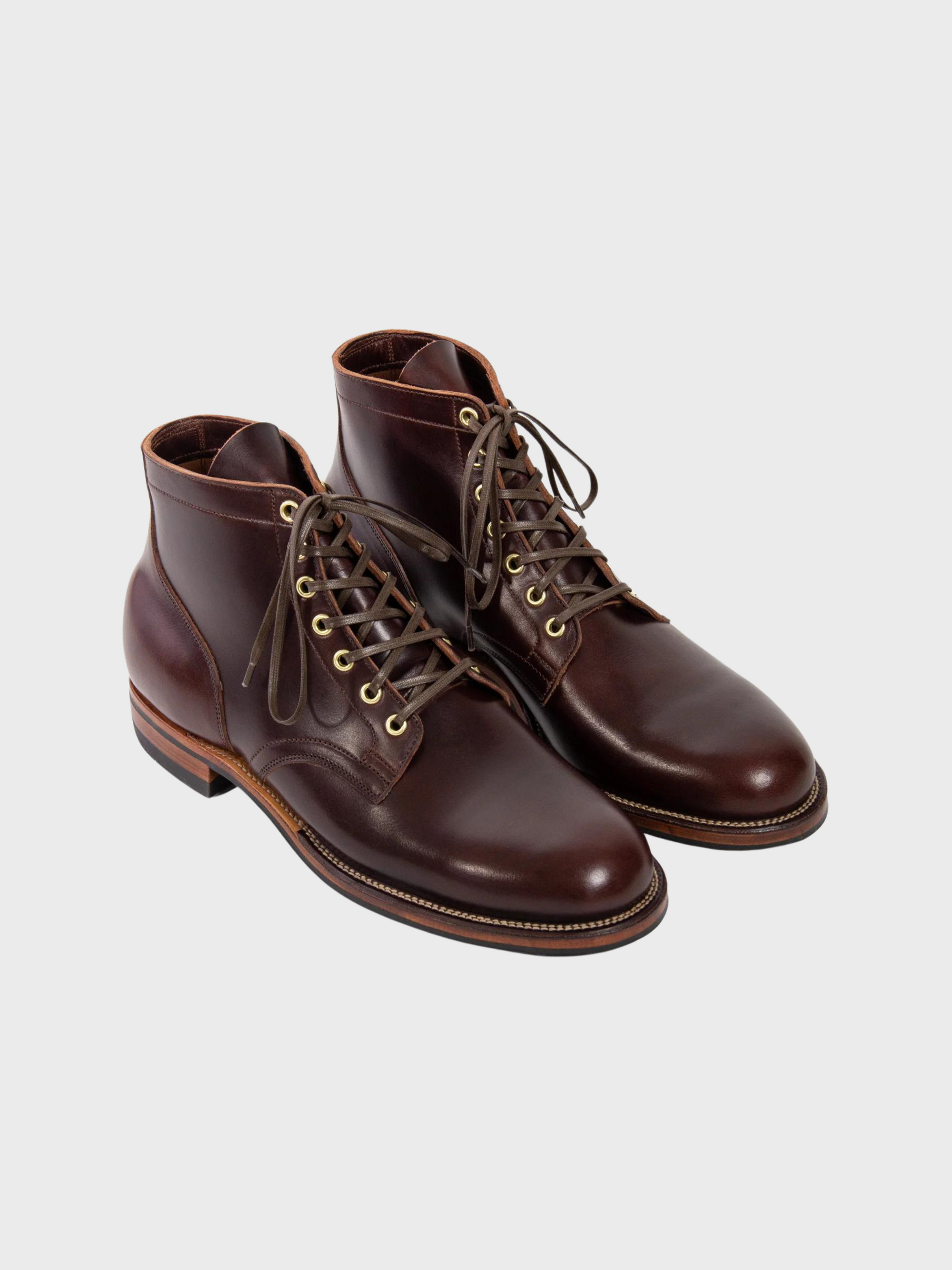 Viberg CORE - Service Boot Plain Toe Brown CXL-Men&#39;s Shoes-Yaletown-Vancouver-Surrey-Canada