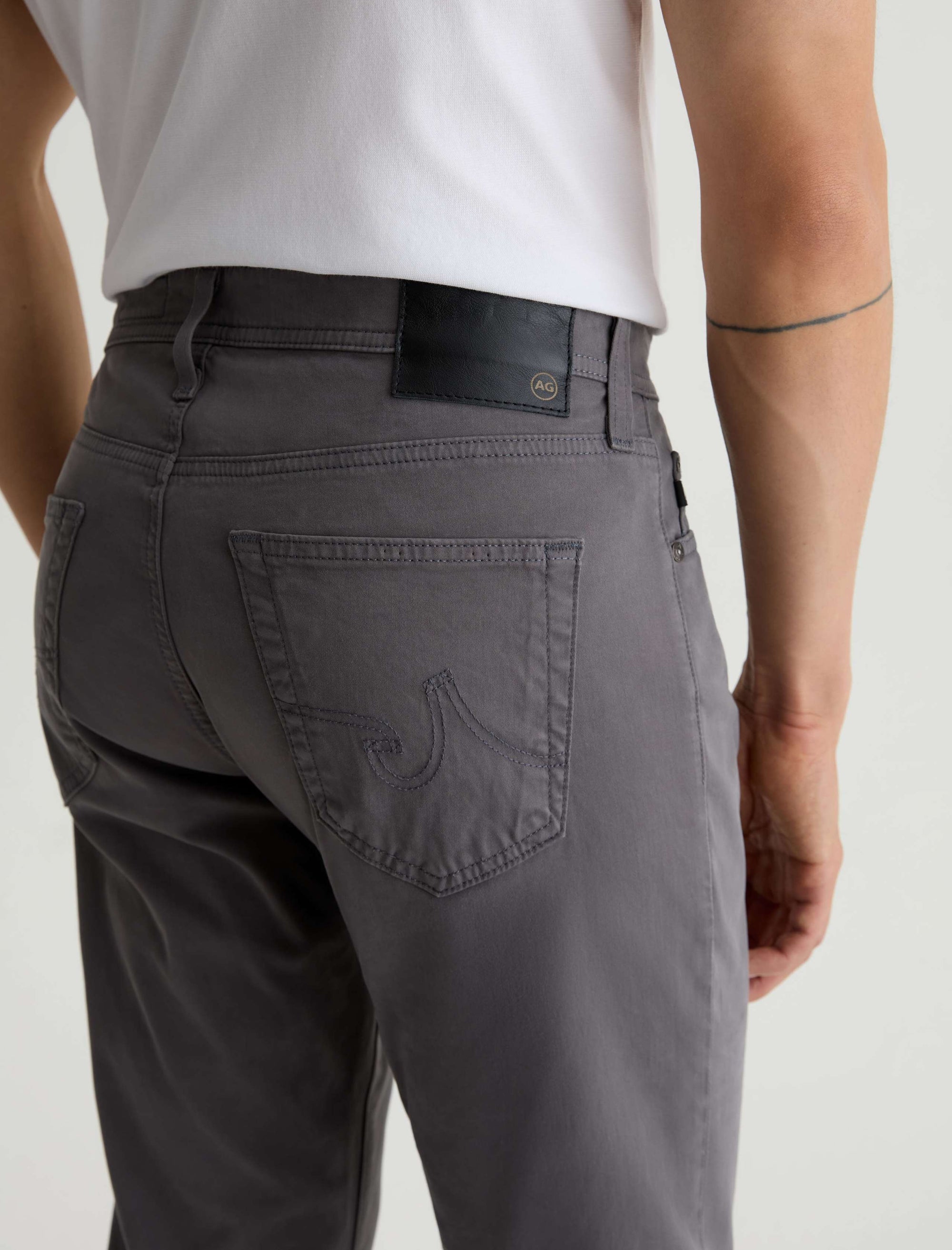 AG Tellis Pants - Folkestone Grey-Men's Pants-Brooklyn-Vancouver-Yaletown-Canada