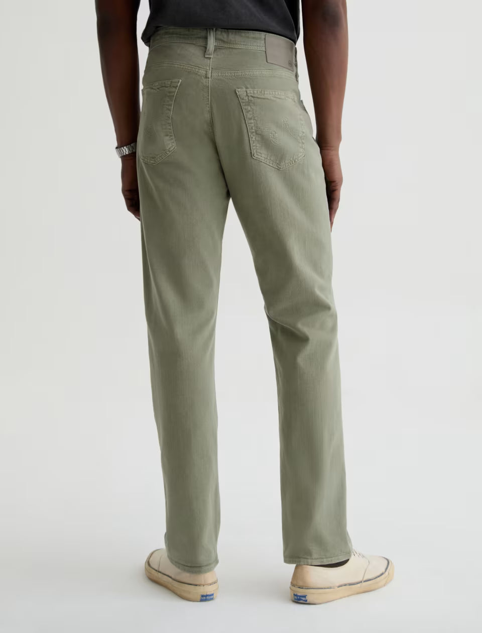 AG Everett Pant - Sulfur Spruce Green-Men's Pants-Brooklyn-Vancouver-Yaletown-Canada