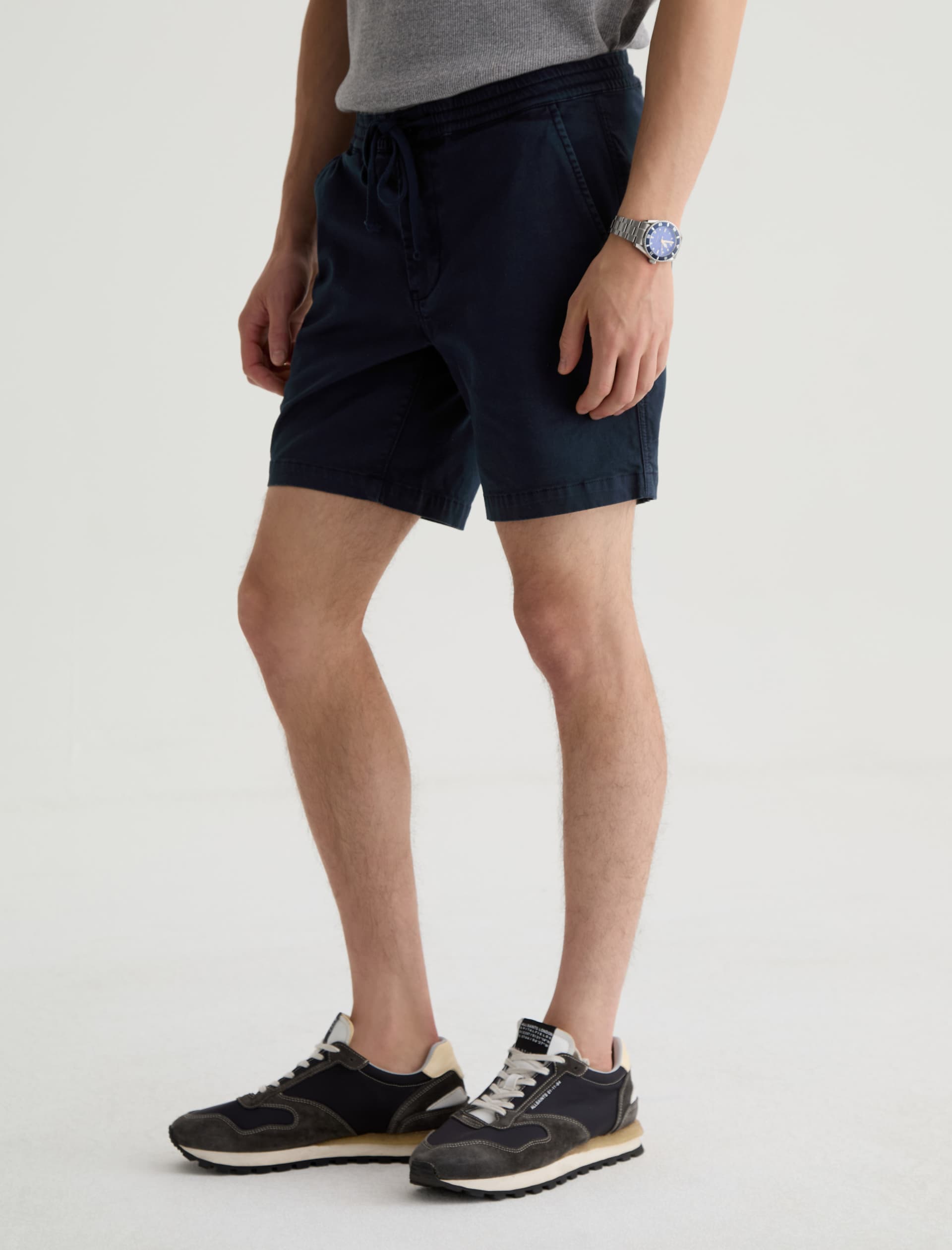 AG Oliver Shorts - Sulfur Modern Navy-Men's Shorts-Brooklyn-Vancouver-Yaletown-Canada