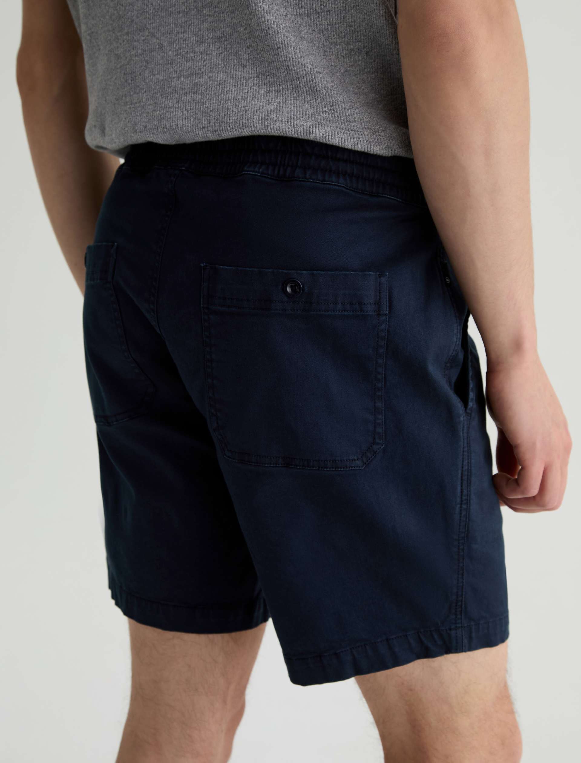 AG Oliver Shorts - Sulfur Modern Navy-Men's Shorts-Brooklyn-Vancouver-Yaletown-Canada