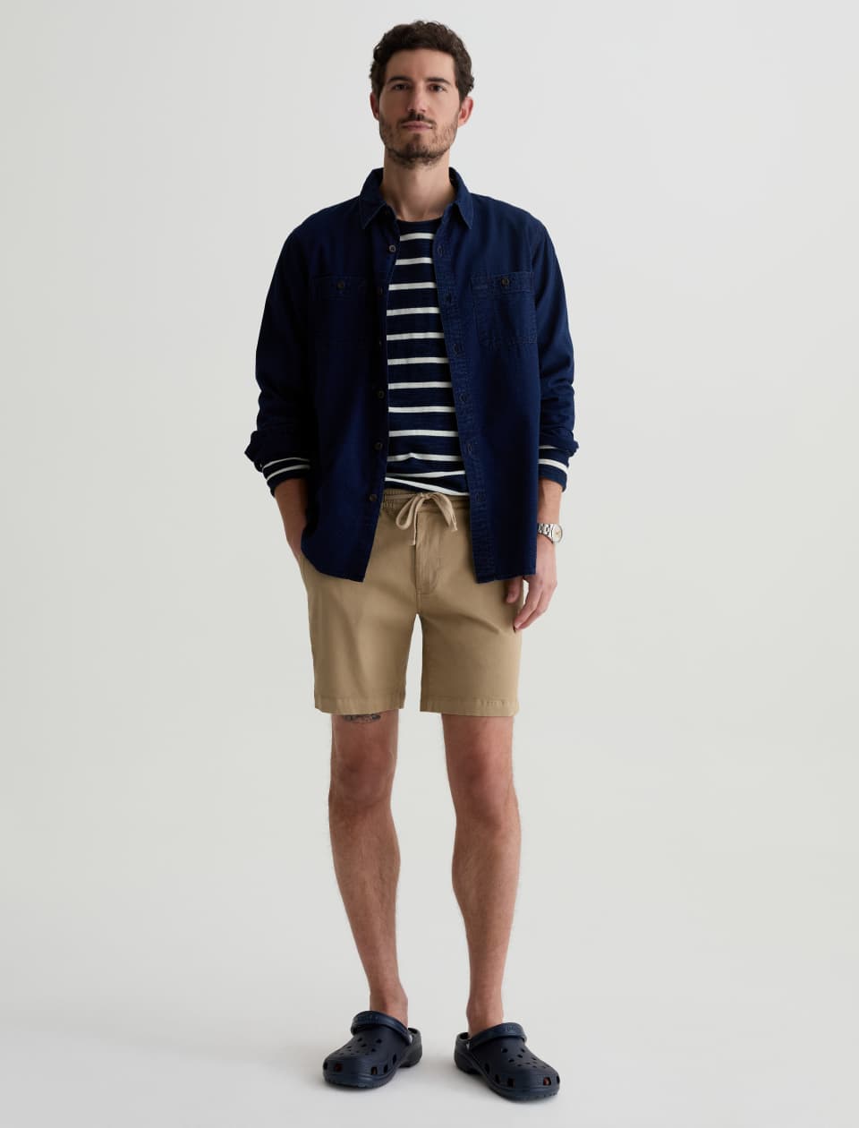 AG Oliver Shorts - Valley Tan-Men's Shorts-Brooklyn-Vancouver-Yaletown-Canada