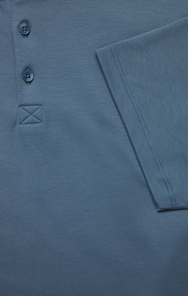 34 Heritage Polo Tee - Ocean View-Men&#39;s T-Shirts-Brooklyn-Vancouver-Yaletown-Canada