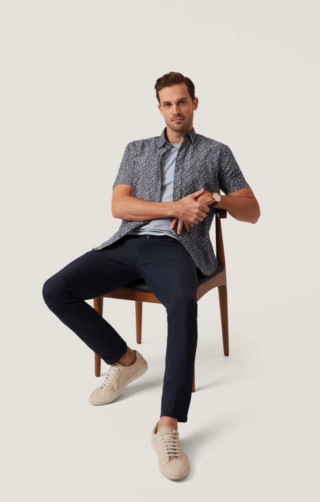 34 Heritage Cool Commuter Luxe Pants - Navy-Men&#39;s Pants-Brooklyn-Vancouver-Yaletown-Canada