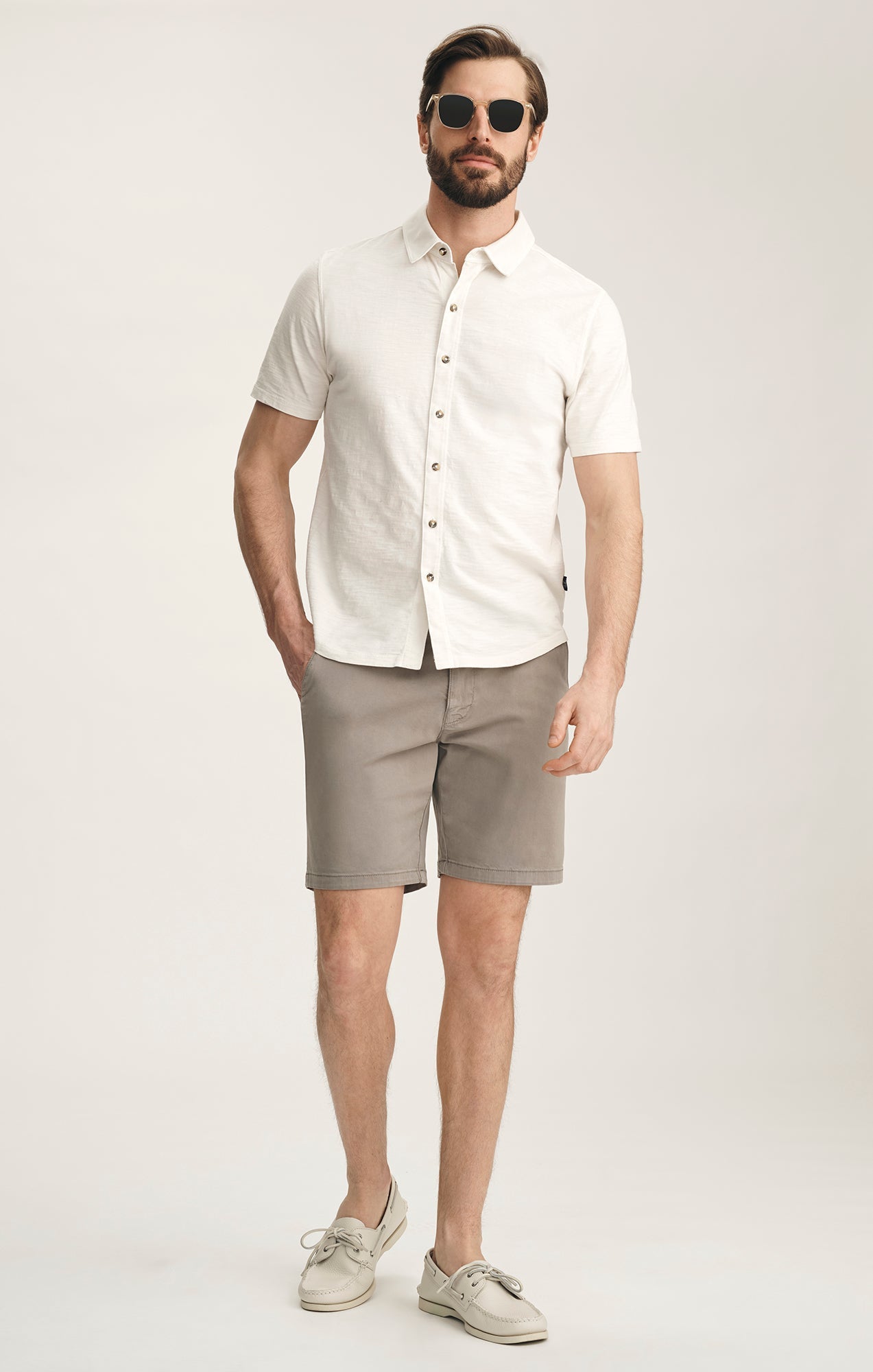 34 Heritage Arizona Driftwood Twill-Men's Shorts-Brooklyn-Vancouver-Yaletown-Canada