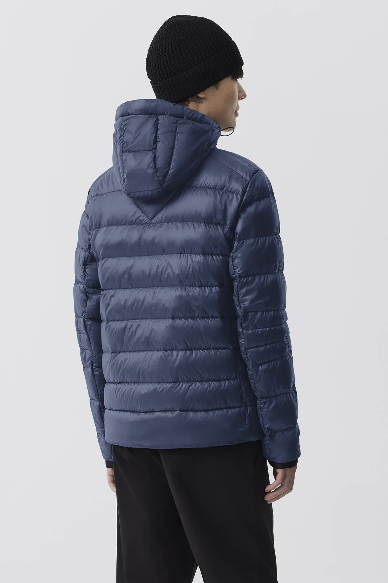 Canada Goose Crofton Hoody Ozone Blue SS24-Men&#39;s Coats-Brooklyn-Vancouver-Yaletown-Canada