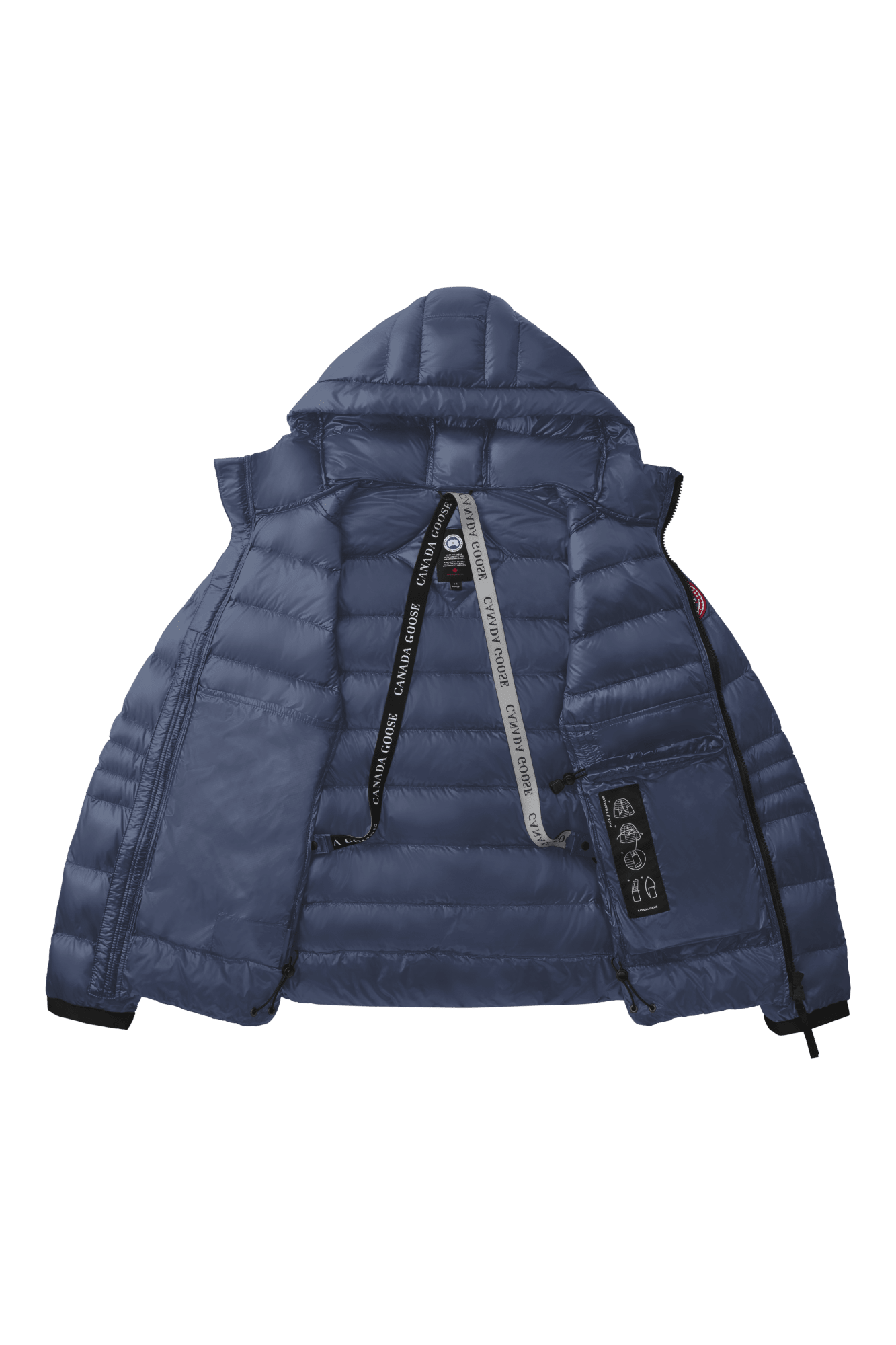 Canada Goose Crofton Hoody Ozone Blue SS24-Men&#39;s Coats-Brooklyn-Vancouver-Yaletown-Canada