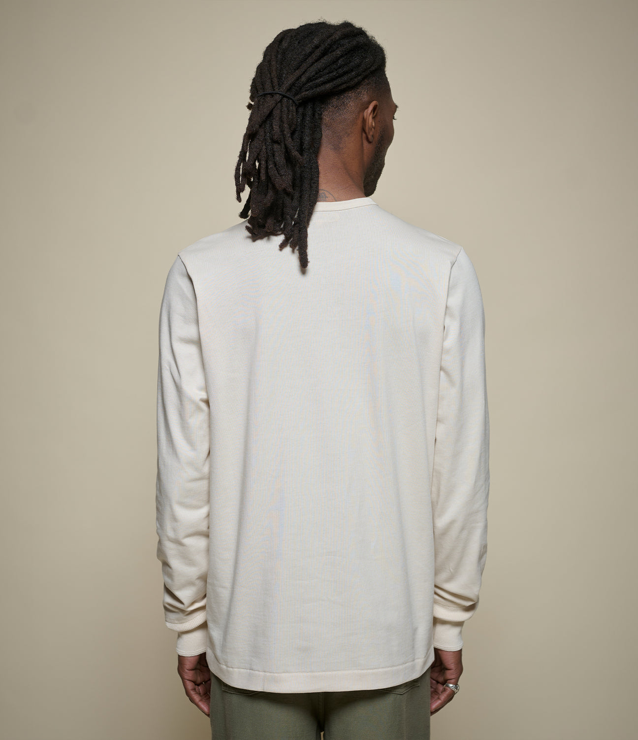 Merz Sturdy Jersey Henley - nature-Men's T-Shirts-Brooklyn-Vancouver-Yaletown-Canada