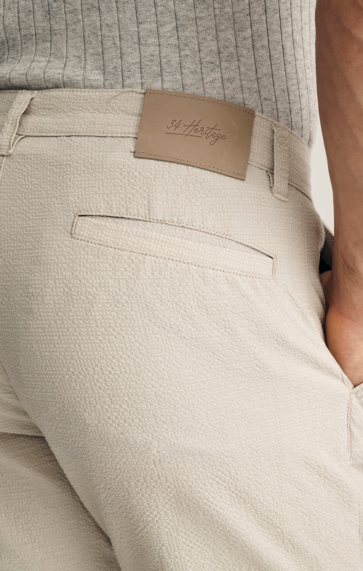 34 Heritage Arizona Stone Seersucker-Men's Shorts-Brooklyn-Vancouver-Yaletown-Canada
