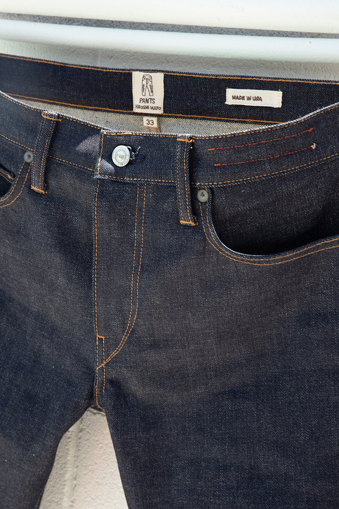 Kato The Pen Slim Denim Mammoth 17.5oz Indigo Raw-Men&#39;s Denim-Brooklyn-Vancouver-Yaletown-Canada