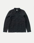 Nudie Barney Worker Jacket - Black-Men's Jackets-Brooklyn-Vancouver-Yaletown-Canada