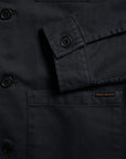 Nudie Barney Worker Jacket - Black-Men's Jackets-Brooklyn-Vancouver-Yaletown-Canada