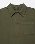 Nudie Barney Worker Jacket - Olive-Men's Jackets-Brooklyn-Vancouver-Yaletown-Canada