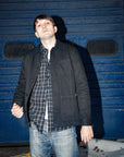 Nudie Barney Worker Jacket - Black-Men's Jackets-Brooklyn-Vancouver-Yaletown-Canada