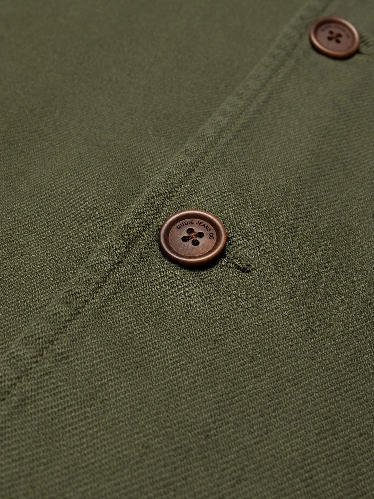 Nudie Barney Worker Jacket - Olive-Men's Jackets-Brooklyn-Vancouver-Yaletown-Canada