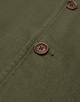 Nudie Barney Worker Jacket - Olive-Men's Jackets-Brooklyn-Vancouver-Yaletown-Canada