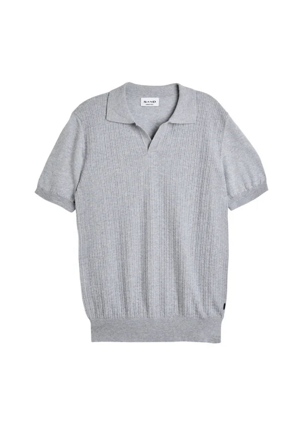 Sand 5625IpSS - Grey-Men's Shirts-Brooklyn-Vancouver-Yaletown-Canada