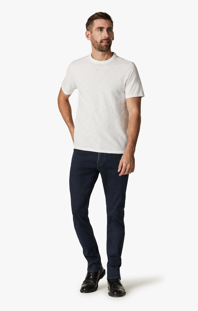 34 Heritage Slub Crew Neck T-Shirt White-Men&#39;s T-Shirts-Brooklyn-Vancouver-Yaletown-Canada