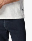 34 Heritage Slub Crew Neck T-Shirt White-Men's T-Shirts-Brooklyn-Vancouver-Yaletown-Canada