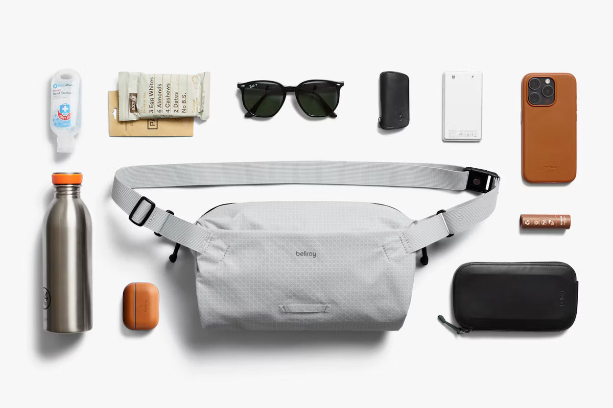 Bellroy Lite Belt Bag - Fog-Men's Bags-Brooklyn-Vancouver-Yaletown-Canada