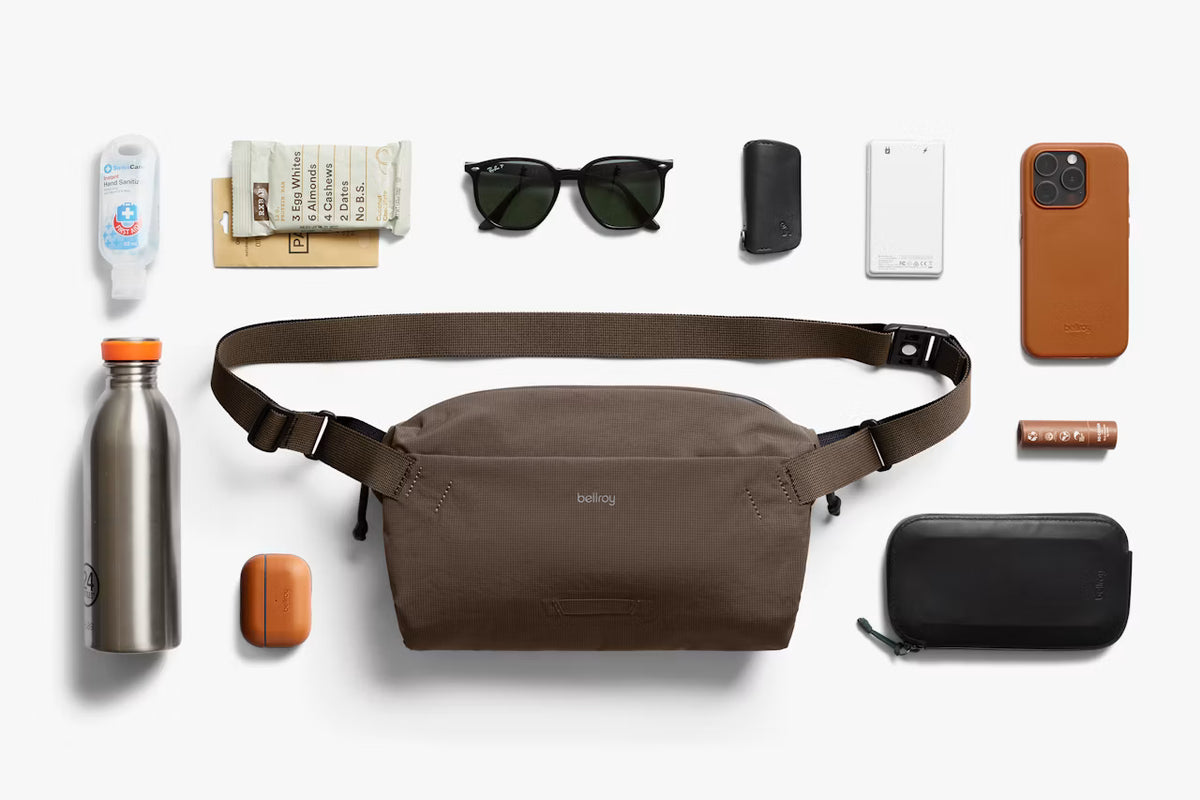 Bellroy Lite Belt Bag - River Rock-Men's Bags-Brooklyn-Vancouver-Yaletown-Canada