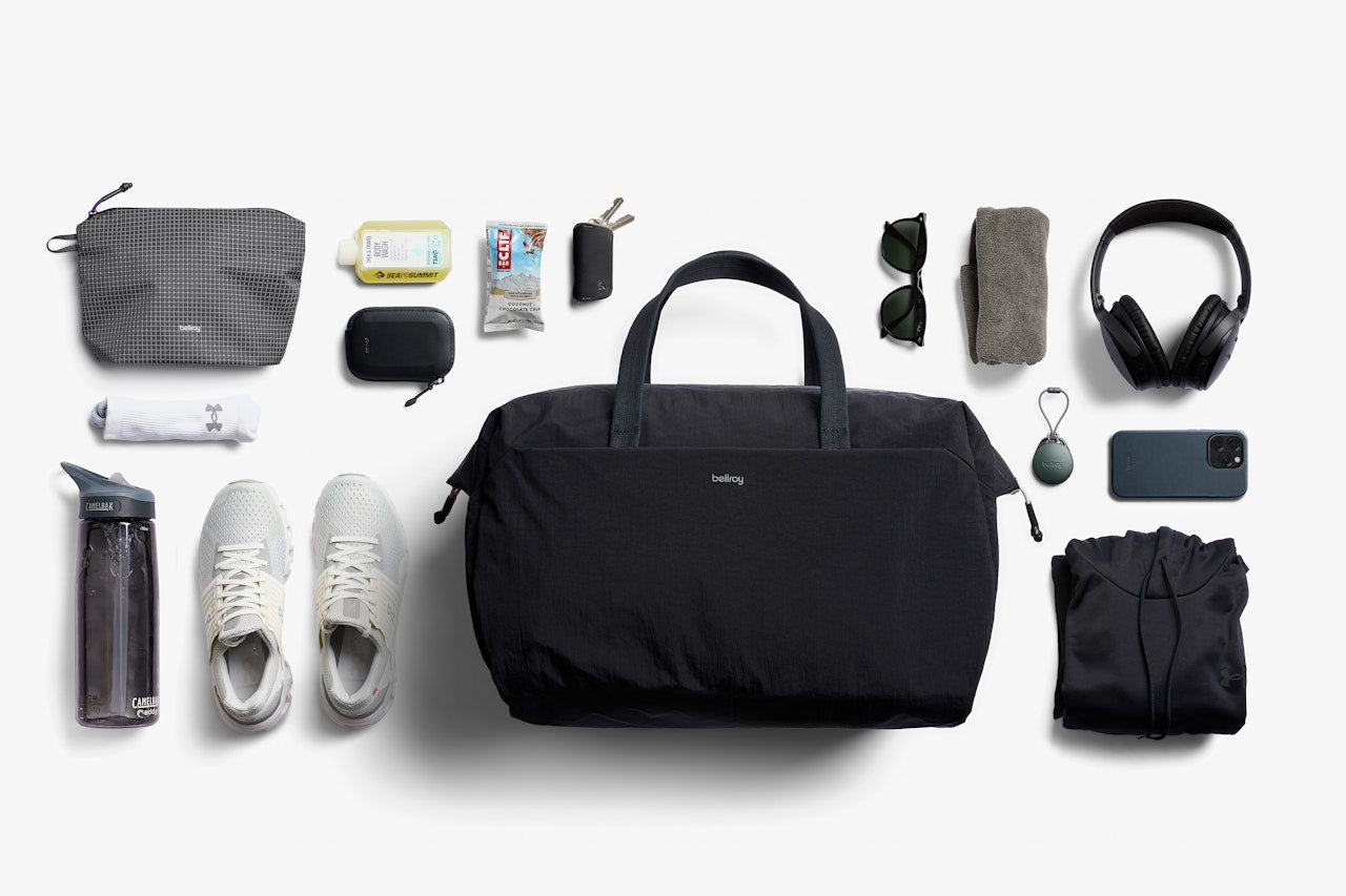 Bellroy Lite Duffel Black-Men's Bags-Brooklyn-Vancouver-Yaletown-Canada