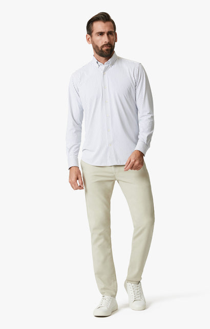 34 Heritage Stripe Shirt White-Men&#39;s Shirts-Brooklyn-Vancouver-Yaletown-Canada