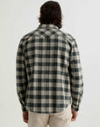AG Huston Western Shirt Shirts - Charcoal Grey Multi-Men's Shirts-Brooklyn-Vancouver-Yaletown-Canada