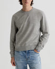 AG Blake Crew Sweatshirt - Heather Grey-Men's Sweatshirts-Brooklyn-Vancouver-Yaletown-Canada
