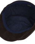 Wigens Newsboy Classic Cap - Dark brown-Men's Accessories-Brooklyn-Vancouver-Yaletown-Canada