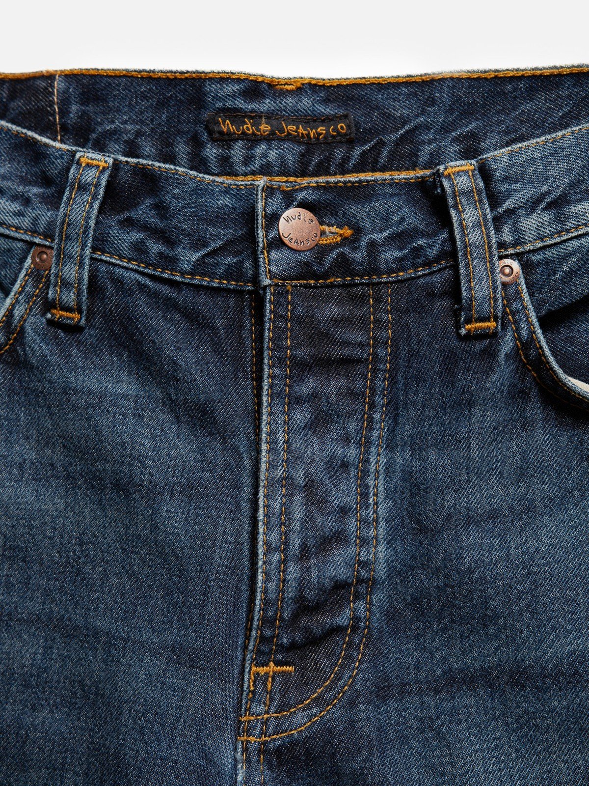 Nudie Steady Eddie II Blue Soil-Men's Denim-Brooklyn-Vancouver-Yaletown-Canada