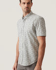 34 Heritage Grove Short Sleeve Shirt Olive-Men's Shirts-Brooklyn-Vancouver-Yaletown-Canada
