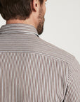 34 Heritage Striped Shirt Brown