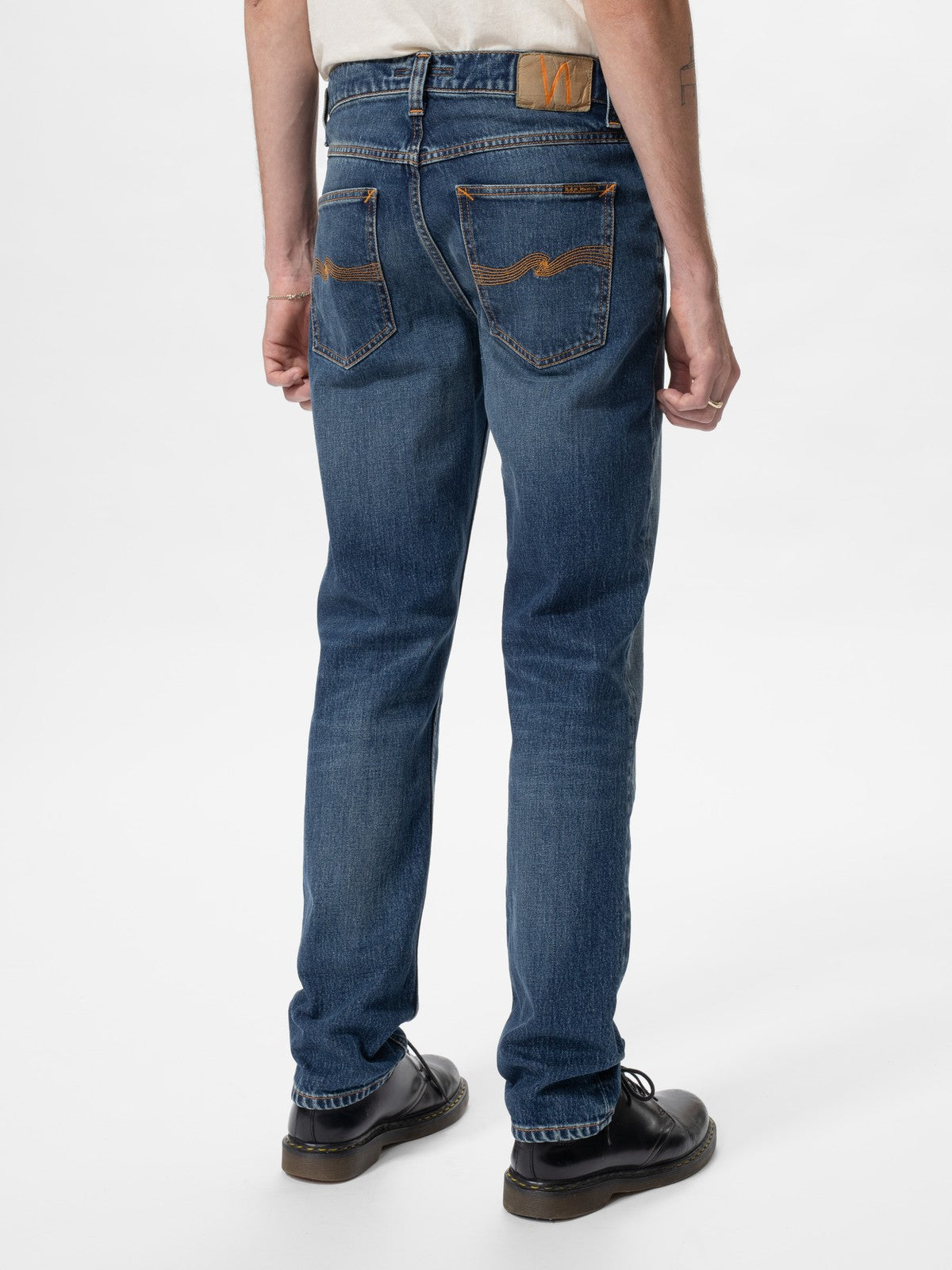 Nudie Solid Ollie Wild Blue-Men's Denim-Brooklyn-Vancouver-Yaletown-Canada