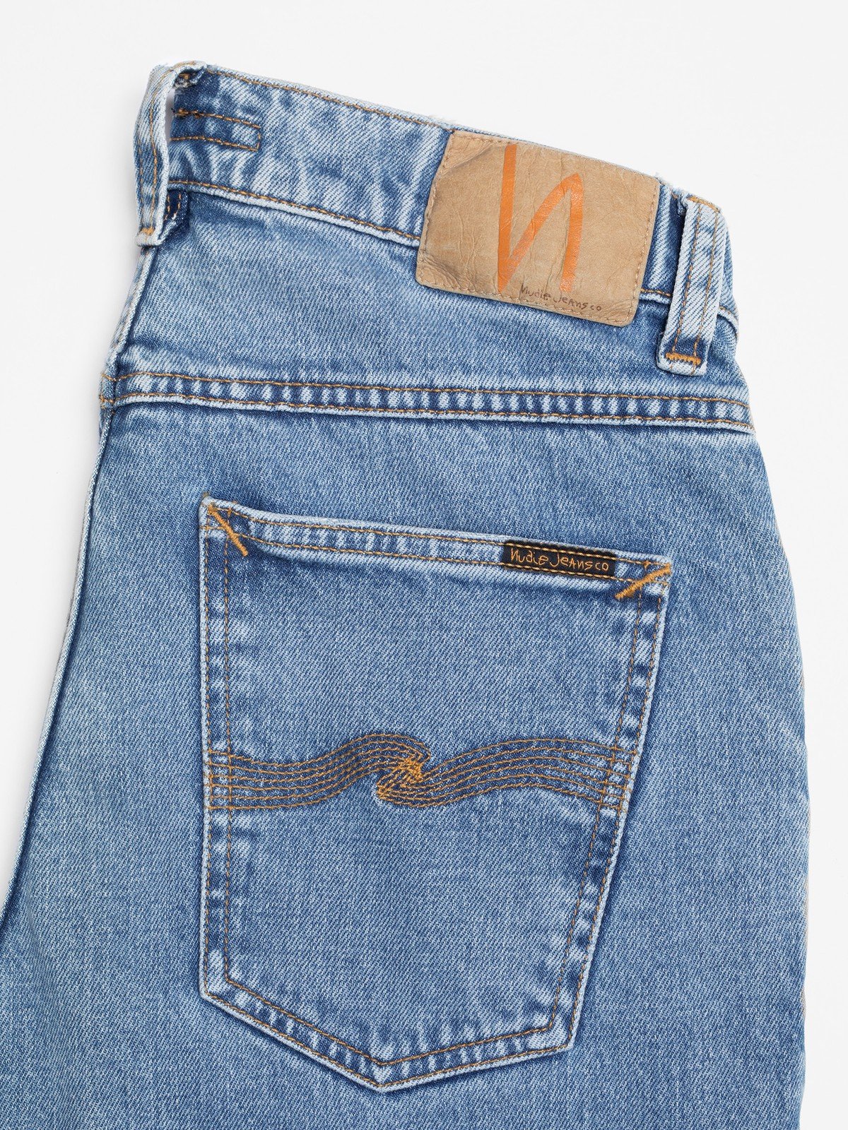 Nudie Solid Ollie Denim Jeans Worn Vintage-Men&#39;s Denim-Brooklyn-Vancouver-Yaletown-Canada