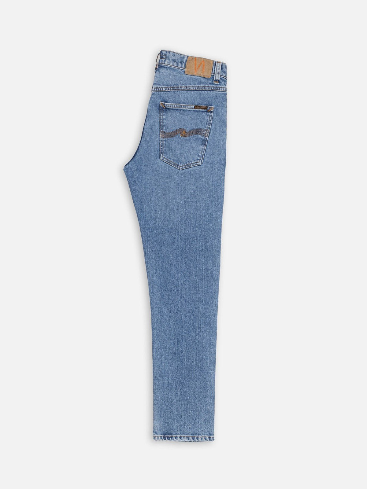 Nudie Solid Ollie Denim Jeans Worn Vintage-Men's Denim-Brooklyn-Vancouver-Yaletown-Canada