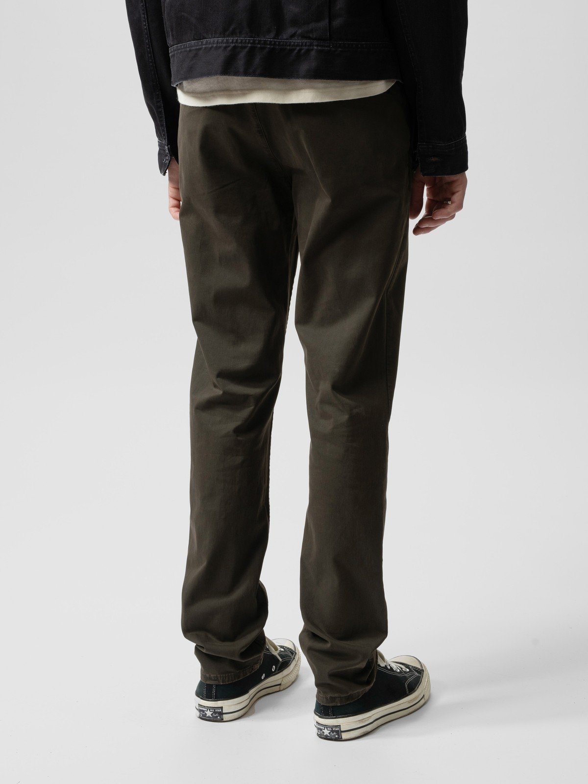 Nudie Easy Alvin Blackbrown-Men's Pants-Brooklyn-Vancouver-Yaletown-Canada