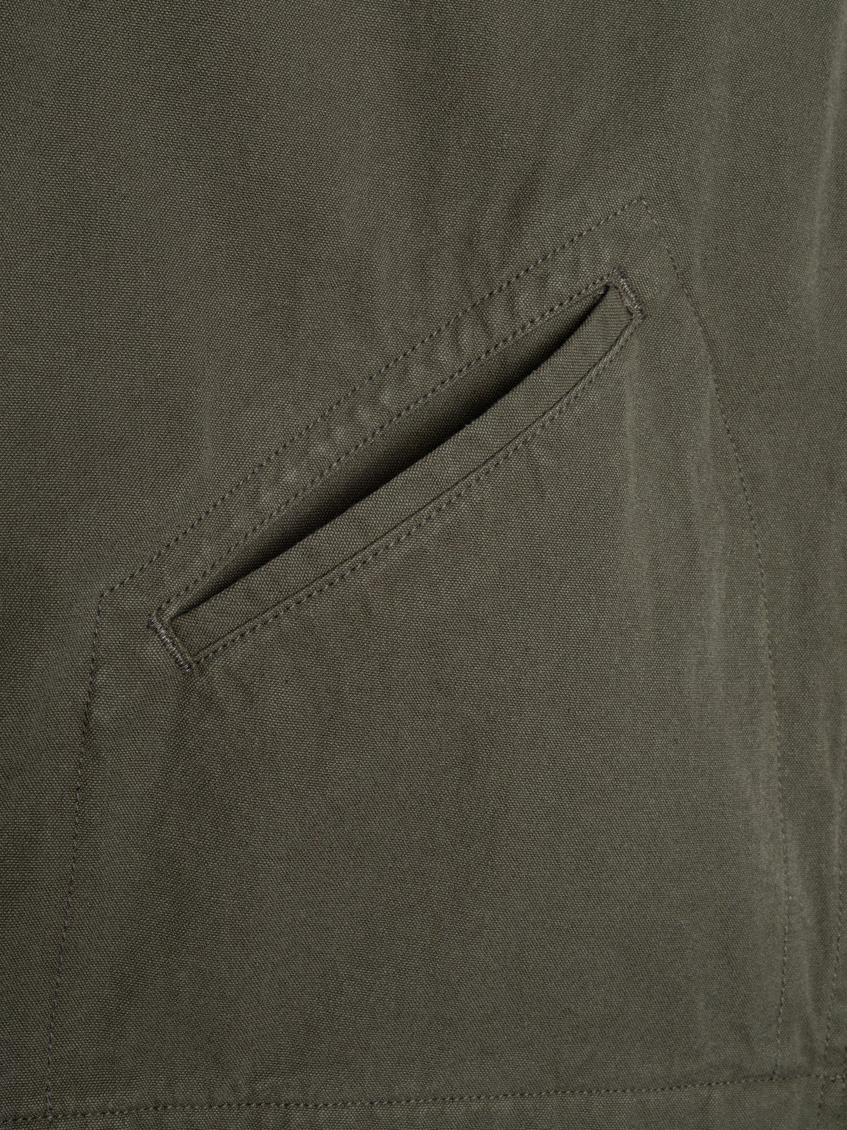 Nudie Blake Zip Jacket Duck Canvas Green-Men&#39;s Jackets-Brooklyn-Vancouver-Yaletown-Canada