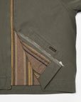 Nudie Blake Zip Jacket Duck Canvas Green-Men's Jackets-Brooklyn-Vancouver-Yaletown-Canada