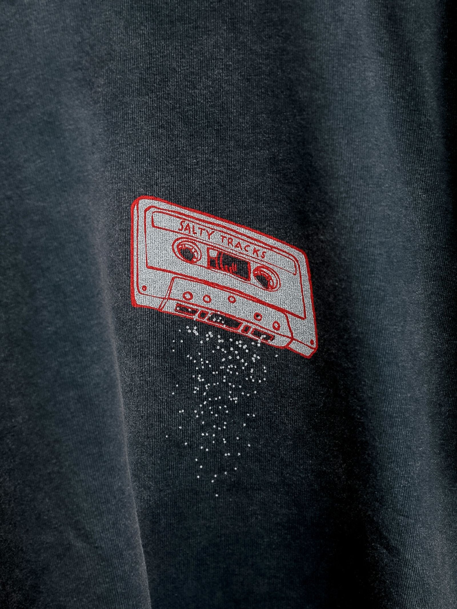 Nudie Roy Salty Tracks T-Shirt Antracite-Men's T-Shirts-Brooklyn-Vancouver-Yaletown-Canada