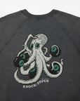 Nudie Palle Sweatshirt Knock-Topus Antracite