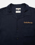 Nudie Arthur Bowling Shirt 8 Wonders Navy