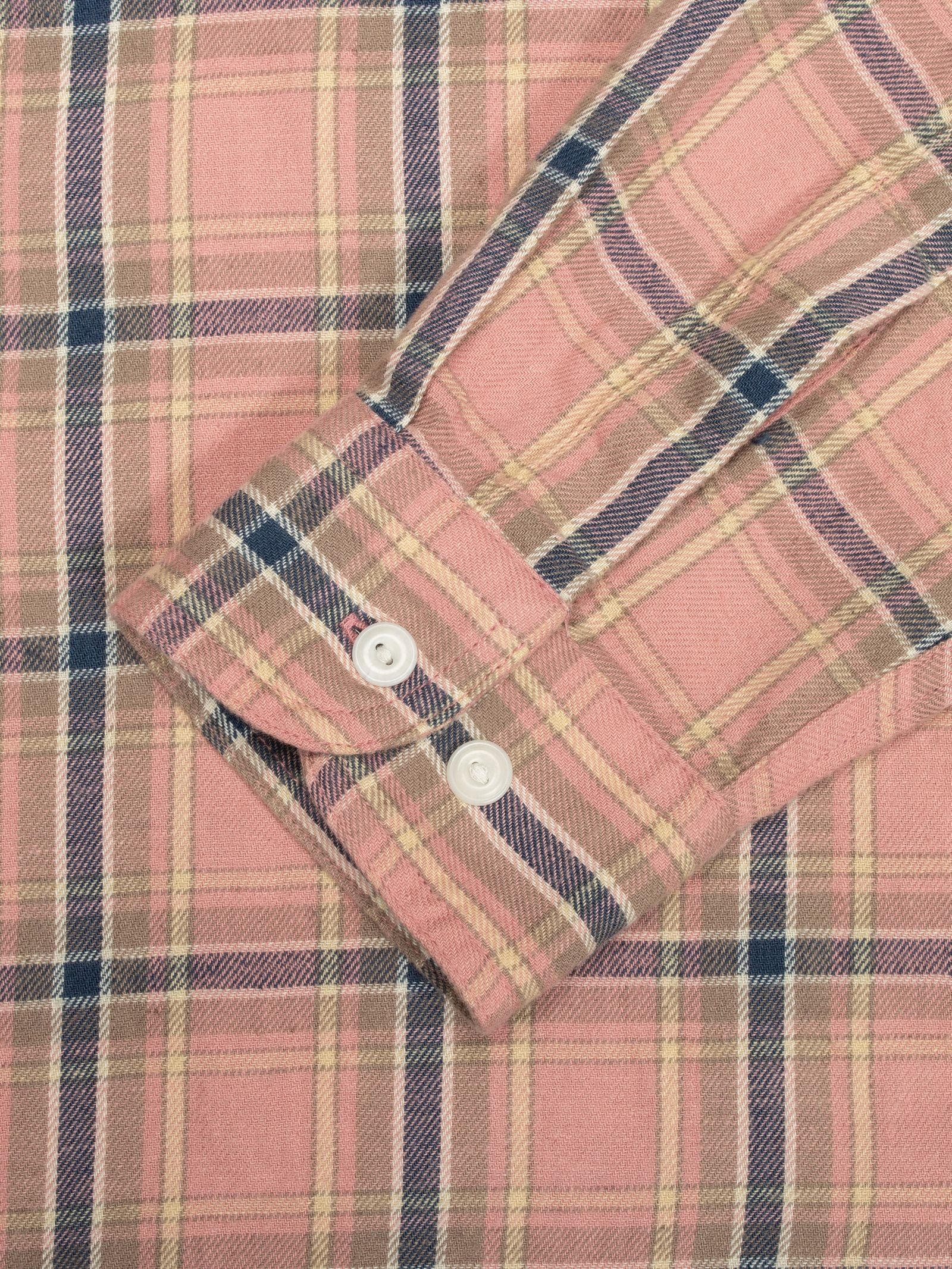Nudie Julian Worker Shirt Checked Pink-Men's Shirts-Brooklyn-Vancouver-Yaletown-Canada
