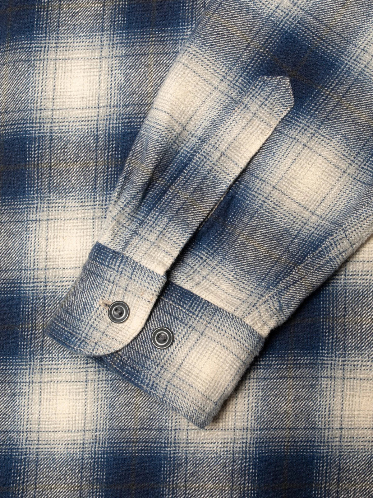 Nudie Julian Worker Shirt Checked - Blue-Men's Shirts-Brooklyn-Vancouver-Yaletown-Canada
