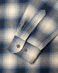 Nudie Julian Worker Shirt Checked - Blue-Men's Shirts-Brooklyn-Vancouver-Yaletown-Canada