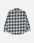 Nudie Julian Worker Shirt Checked - Blue-Men's Shirts-Brooklyn-Vancouver-Yaletown-Canada