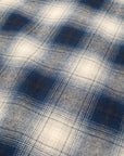 Nudie Julian Worker Shirt Checked - Blue-Men's Shirts-Brooklyn-Vancouver-Yaletown-Canada