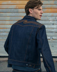 Nudie Conny Denim Jacket Dry Selvage - Blue-Men's Jackets-Brooklyn-Vancouver-Yaletown-Canada