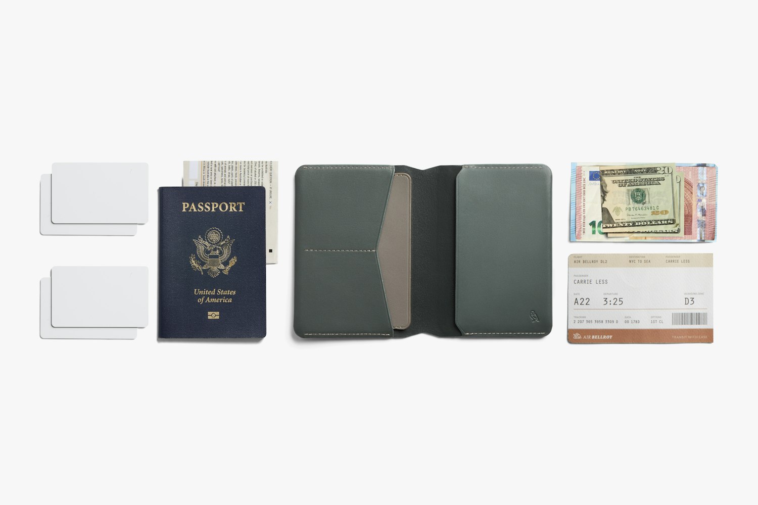 Bellroy Passport Cover Everglade-Men&#39;s Accessories-Brooklyn-Vancouver-Yaletown-Canada