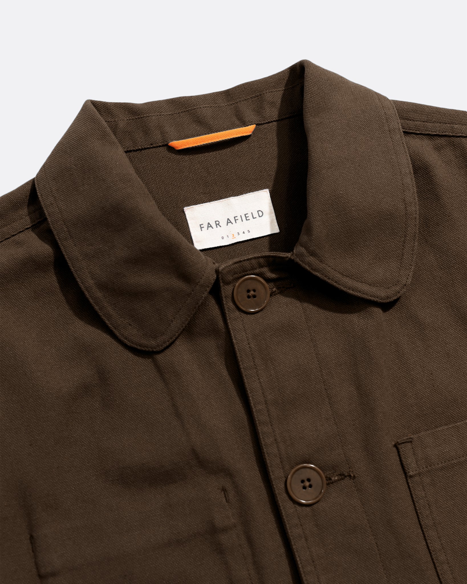Far Afield Station Jacket - Panama Twill - Brown-Men&#39;s Jackets-Brooklyn-Vancouver-Yaletown-Canada